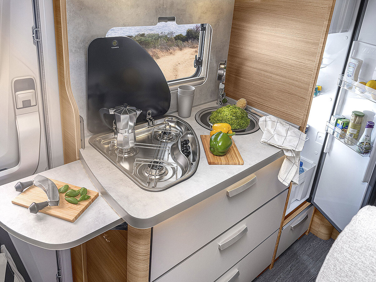 KNAUS LIVE I 650 MEG IC-LINE Küche