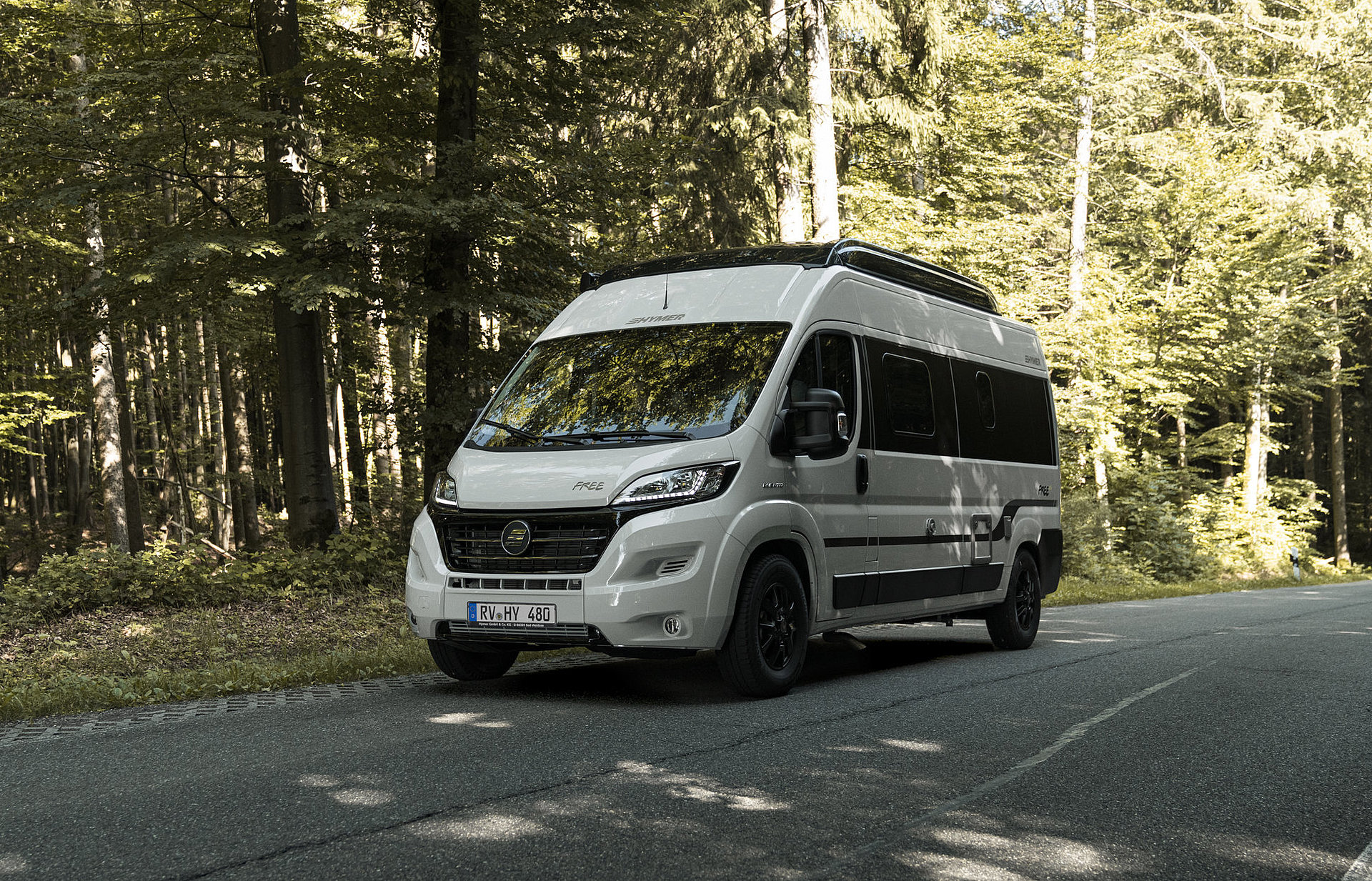 [Translate to English:] Wohnmobile von Hymer 